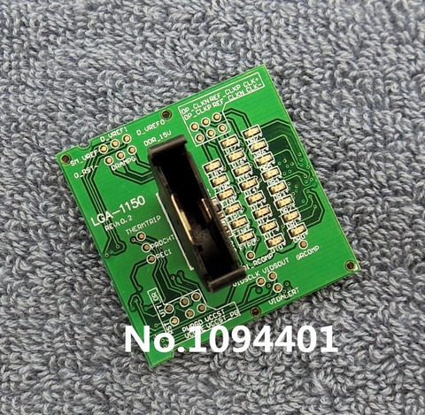 Testeur de prise CPU LGA1150 LGA-1150, pour ordinateur portable flambant neuf, fausse charge, indicateur LED, 1 pièces ► Photo 1/3