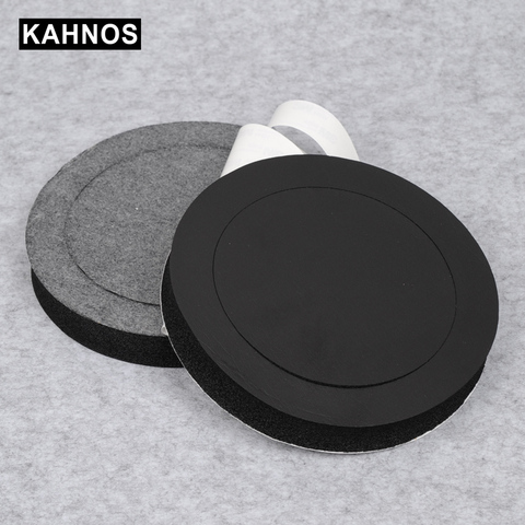 KAHNOS – haut-parleur de voiture auto-adhésif, 6.5 pouces, isolation phonique, anneau de basse, garniture de porte, Audio en coton ► Photo 1/6