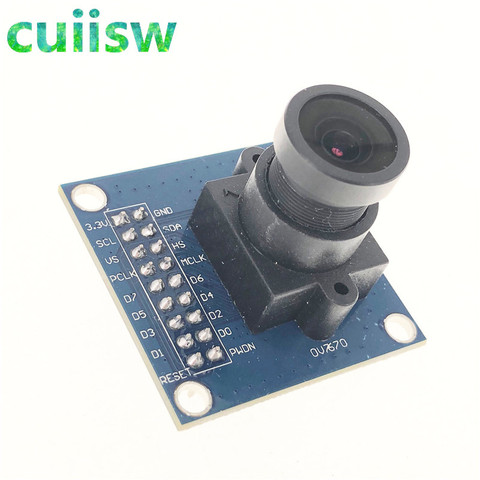 Module de caméra OV7670 moduleSupports VGA CIF affichage de contrôle d'exposition automatique taille active 640X480 pour Arduino ► Photo 1/5