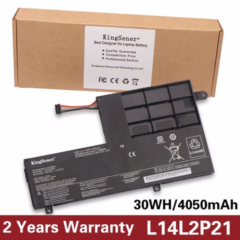 KingSener – batterie d'ordinateur portable pour LENOVO Yoga 500-14ISK S41-70 S41-75 S41-70AM-IFI L14M2P21 2ICP6/S41-35 54/90 V 30wh ► Photo 1/3