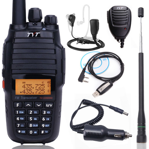 Mise à niveau Version TYT TH-UV8000D 10 Watts Croix Bande Répéteur Talkie Walkie 3600 mAh VHF UHF Double bande Amateur FM émetteur-récepteur radio ► Photo 1/1