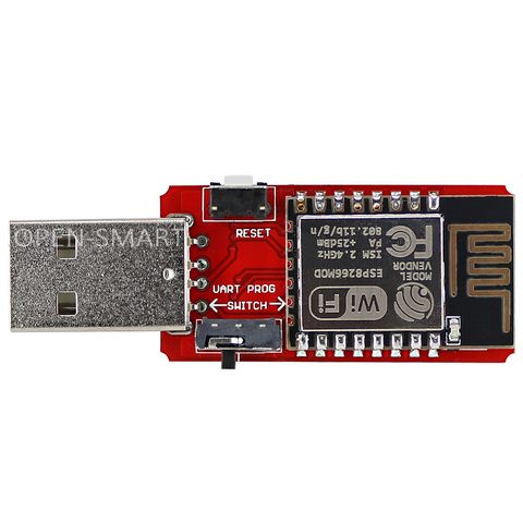 USB à ESP8266 ESP-12E/ESP-12 Wi-Fi Module Antenne Intégrée 2.4G Série émetteur-récepteur pour ESP-12E Débogage Firmware Programmation ► Photo 1/4