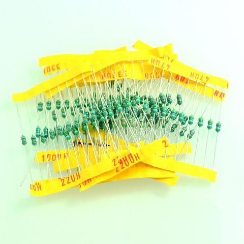 Inducteurs 1/4W 0307 = 120 pièces, Kit assorti, livraison gratuite ► Photo 1/1