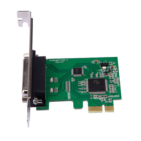 Adaptateur de convertisseur de carte DB25 LPT vers PCI-E Express Win7, Port parallèle ► Photo 1/1