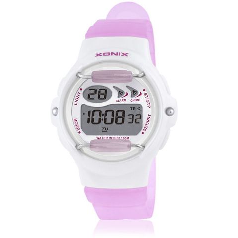 Montres de Sport pour femmes et enfants, numérique, LED, plongée 100m, électronique, mode décontractée, horloge chaude ► Photo 1/5