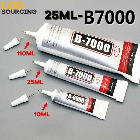 25ML B7000 multi-usages Super liquide colle Gel à ongles résine époxy adhésif bijoux à bricoler soi-même strass téléphone écran verre colle B-7000 ► Photo 1/1