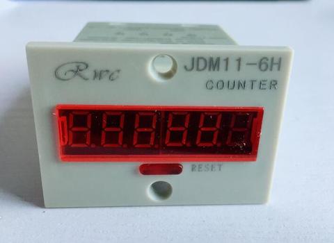 Compteur électronique numérique à 6 chiffres, mémoire de défaillance de puissance industrielle, JDM11-6H ► Photo 1/4