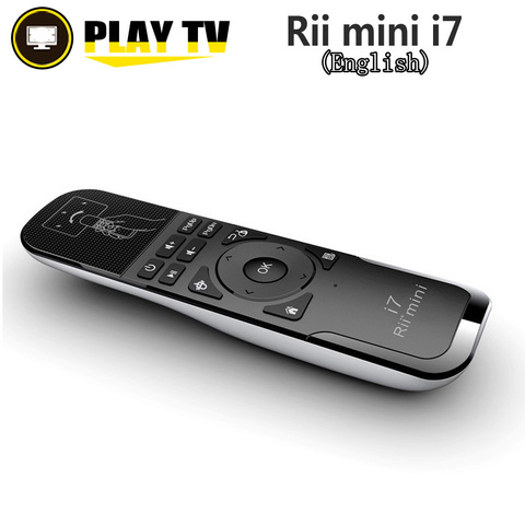 Original Rii Mini i7 2.4G sans fil mouche Air souris télécommande détection de mouvement intégré dans 6 axes pour Android TV Box Smart PC ► Photo 1/6