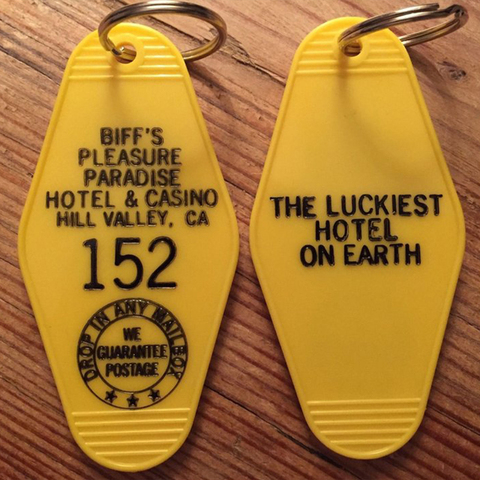 Biff's joy Paradise-porte-clés Back TO THE FUTURE 2 inspiré ► Photo 1/1