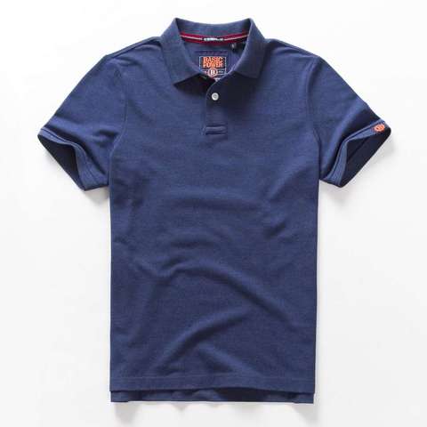 Vomint – chemises Polo d'été en coton à manches courtes pour homme, Simple, avec emblème brodé et lettre, taille 2022 BP6900, M-3XL ► Photo 1/6