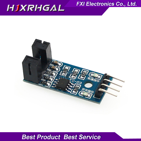 Module de capteur de vitesse infrarouge à 4 broches, 2 pièces, haute qualité, 1 pièce, pour/51/AVR/PIC 3.3V-5V, nouveau ► Photo 1/1