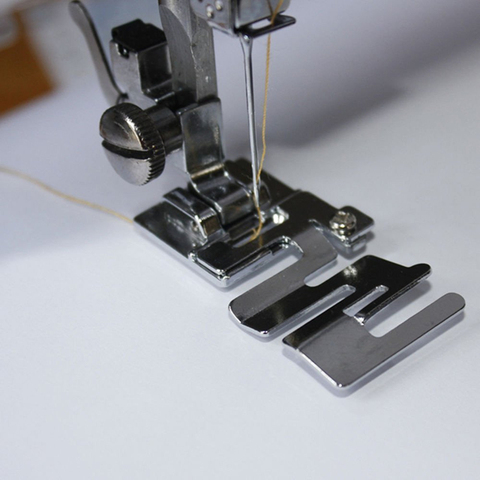 Pied presseur, tissu extensible, cordon élastique, pour Machine à coudre domestique #9907-6 5BB5374 ► Photo 1/4