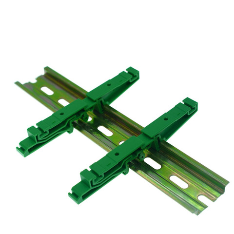 Support de montage DIN Rail | Circuit imprimé, adaptateur 2x + 4x, vis, hauteur de trou is 45mm ► Photo 1/3