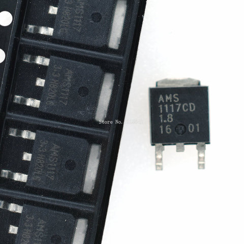 Régulateur de tension IC, AMS1117 à-AMS1117-1.8, AZ1117D-1.8 252, 20 pièces/lot ► Photo 1/1