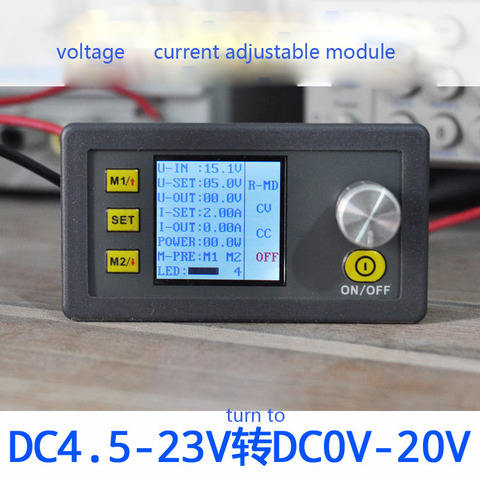 DP50V2A affichage LCD tension constante courant abaisseur Programmable module d'alimentation convertisseur de tension buck ► Photo 1/1