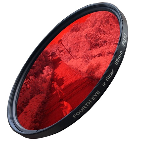 Lightdow 52-82mm IR680 IR720 IR760 IR850 IR950 infrarouge infrarouge IR filtre 720nm Fun artistique photographie caméra lentille filtre ► Photo 1/6