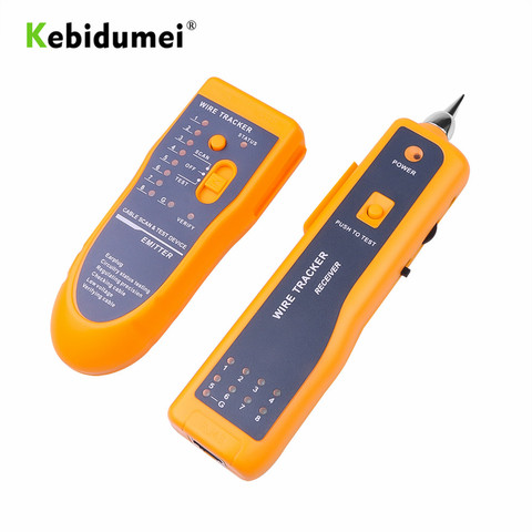 Kebidumei – détecteur de fil téléphonique RJ11 RJ45 Cat5 Cat6, traceur de fil, Toner Ethernet, testeur de câble réseau LAN, détecteur de ligne ► Photo 1/6