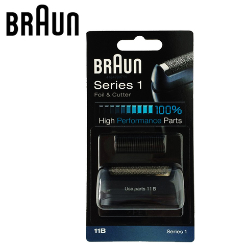 Braun – lame de rasoir électrique 11B, feuille de remplacement et ensemble de coupe pour 1 série de rasoirs (110 120 140 150 5684 5682 130 nouveau) ► Photo 1/4