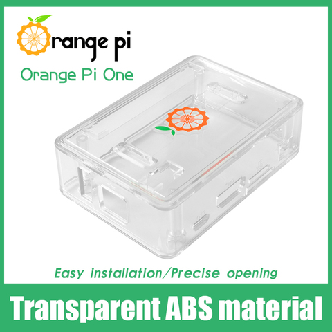 Boîtier Transparent Orange Pi ABS, convient uniquement aux cartes OPI One/One Plus ► Photo 1/4