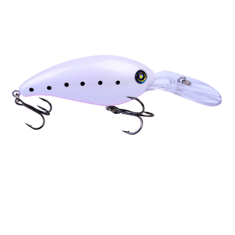 Leurre Wobbler rigide de type poisson nageur, appât artificiel idéal pour la pêche au bar, au brochet ou à la carpe, Crankbait, 10cm, 14g ► Photo 1/6