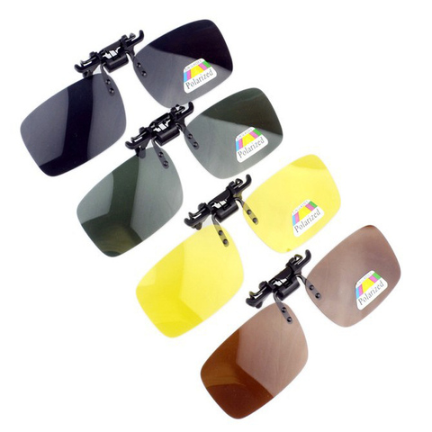 Lunettes de pêche polarisées pour hommes, de voyage, verre de conduite, Vision nocturne, facile à rabattre, lunettes de soleil Oculos B4 ► Photo 1/5