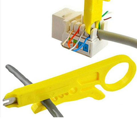Pince à dénuder réseau UTP pince à dénuder outils à main facile à utiliser Mini pince à fil de câble de données Simple Portable ► Photo 1/6