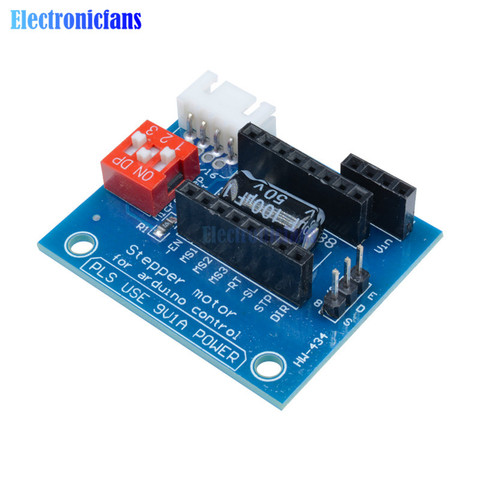 Panneau de commande de moteur pas à pas A4988 DRV8825, Module de carte d'extension V1.1, composant actif pour imprimante 3D ► Photo 1/1