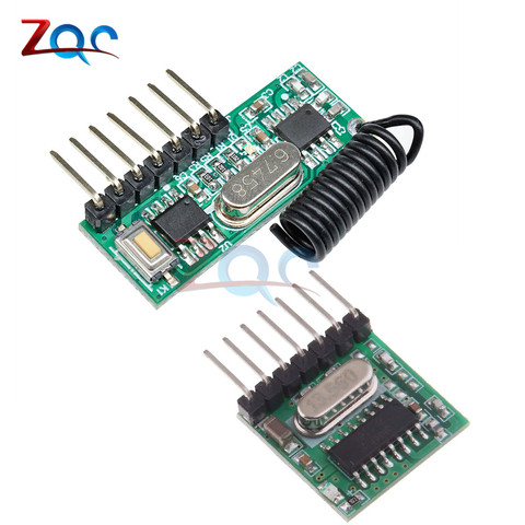 Émetteur récepteur de décodage sans fil, Module de sortie à 4 canaux pour télécommande 433 MHz, à large Voltage, 433 Mhz ► Photo 1/6