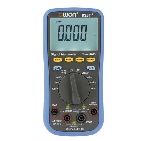 Owon B35T + multimètre numérique, True-rms, à intervalle automatique, Bluetooth, voltmètre de tension de courant, ohmètre testeur ► Photo 1/6