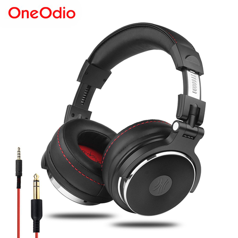 Oneodio – Casque écouteur professionnel Studio Pro DJ, avec fil, microphone sur l'oreille, HiFi, pour la musique, le téléphone, PC ► Photo 1/6