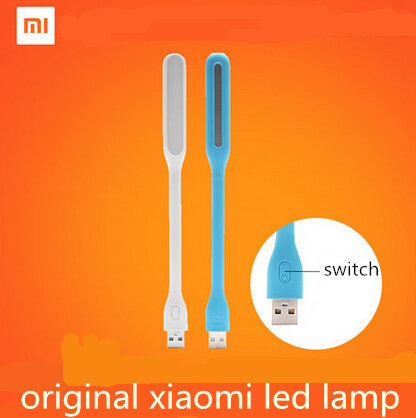 Avec Interrupteur D'origine Xiaomi Mijia USB Lumière Xiaomi lumière led avec USB pour batterie externe/comupter Portable Brillant lampe à led ► Photo 1/6