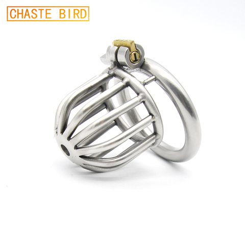Chaste Bird 304-Cage à queue en acier inoxydable, jouet sexuel A259 ► Photo 1/5