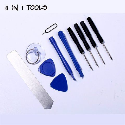 11 en 1/9 EN 1 Ouverture Pry Outils Tournevis Kit de Réparation de Tournevis Pour iPhone Android Intelligent ordinateur portable et téléphone portable ► Photo 1/6