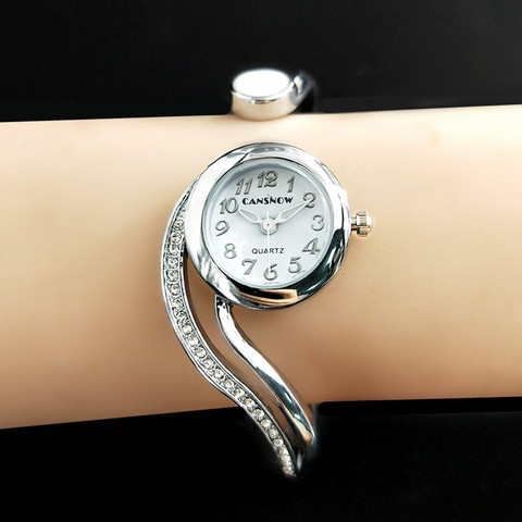 Montre-bracelet analogique à Quartz pour femmes, avec cadran en or Rose, entièrement en acier, tendance, 2022 ► Photo 1/6