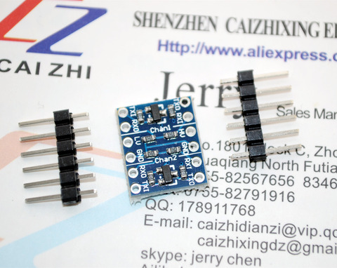 Convertisseur de niveau logique IIC I2C 2 canaux, Module bidirectionnel 5V à 3.3V pour arduino 1 pièces ► Photo 1/3