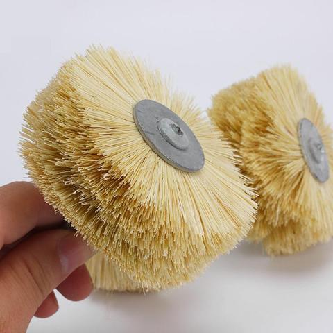 Abrasifs Sisal Filament Tête Roue Brosse Boiseries Durable Polonais Banc Grinder Pour Le Métal Pierre Bois ► Photo 1/6