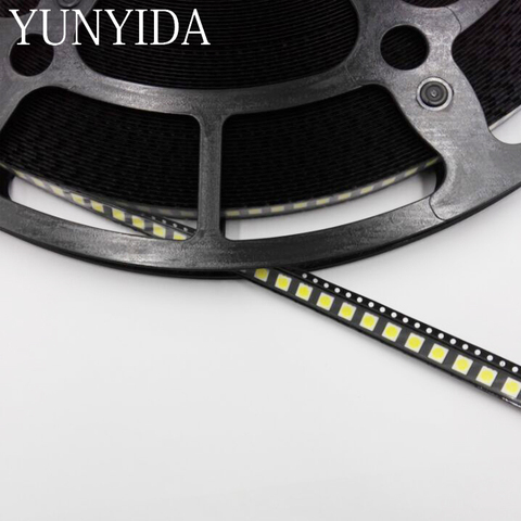 Diodes LED SMD 5050, blanc, rouge, jaune, vert, bleu, 100 pièces ► Photo 1/1