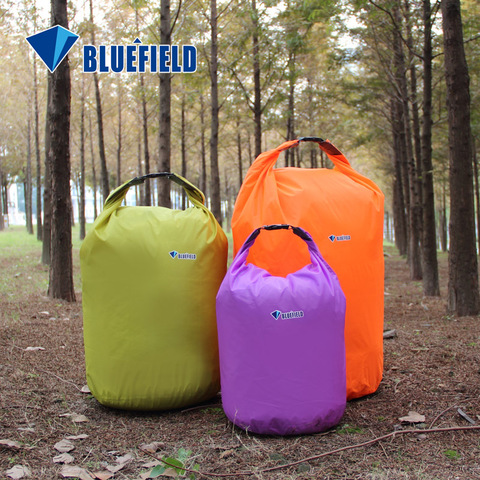 BLUEFIELD-sac étanche de natation en plein air, 10L/20l, sac sec avec crochet pour sangle Ajustable de stockage de Rafting, livraison gratuite ► Photo 1/5