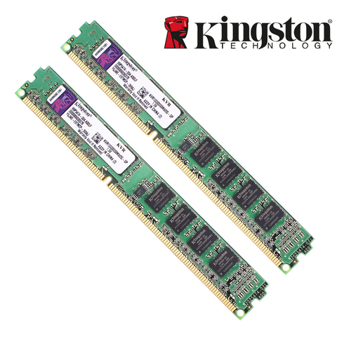 Kingston – mémoire de serveur d'ordinateur de bureau, modèle DDR3, capacité 4 go, fréquence d'horloge 1333MH, fréquence d'horloge PC3-10600 mhz, tension 1.5V ► Photo 1/4