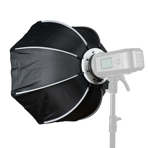 55cm Portable Bowens mont octogone parapluie Softbox pour GODOX DE300/400 SK400 II extérieur photographie boîte souple caja de luz ► Photo 1/1