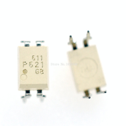 Circuit intégré TLP621 DIP-4, 10 pièces/lot, vente en gros, électronique, 621, TLP621-1, TLP621-1G, TLP621-1 ► Photo 1/2