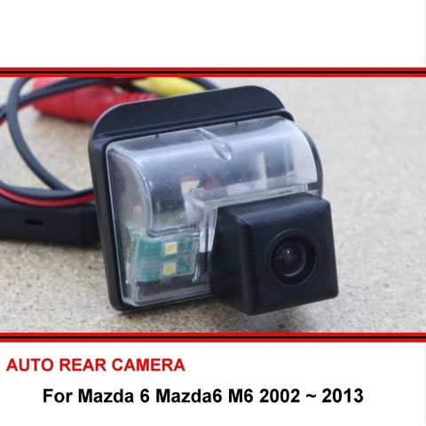 Caméra de recul à Vision nocturne pour Mazda 6 Mazda M6, caméra de recul à Vision nocturne, HD CCD, caméra de véhicule, modèle 2002 ~ 2013 ► Photo 1/4