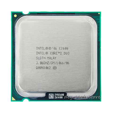 Processeur INTEL Core 2 Duo E7600, Socket LGA 775, 3.0Ghz/ 3M /1066GHz ► Photo 1/1