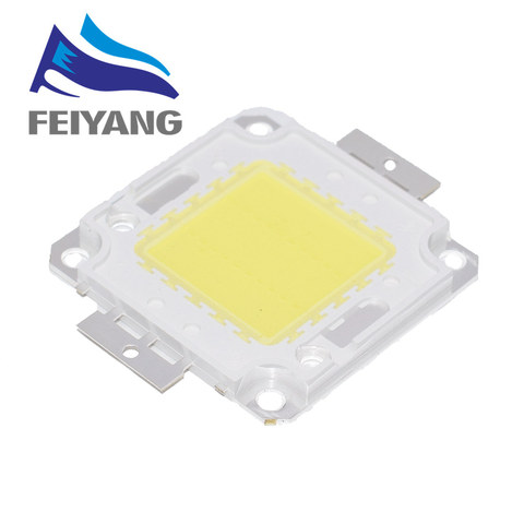 1 pièces 10W 20W 30W 50W 100W blanc/blanc chaud puce LED intégré haute puissance lampe perles 24 * 44mil 32V-34V 3200K-6500K 600-3000MA ► Photo 1/6