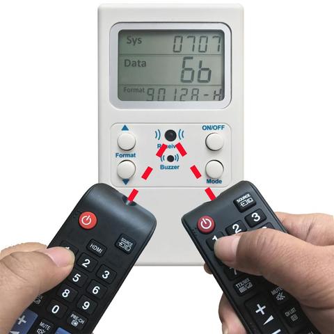 Testeur de décodeur de télécommande TV IR testeur de décodeur de test de télécommande infrarouge ► Photo 1/6