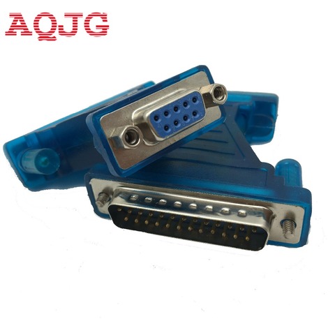 USB à Com USB à série RS232 câble DB9 à DB25 adaptateur DB9 femelle DB25 mâle AQJG vente en gros ► Photo 1/6