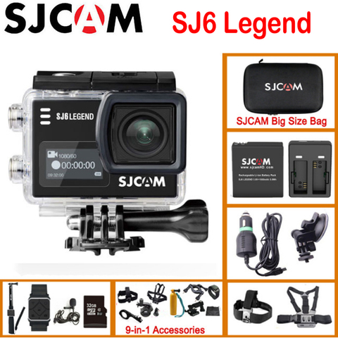 SJCAM SJ6 Legend – casque d'action Gyro, caméra DV de Sport 4K, étanche, NTK96660, écran tactile de 2.0 pouces, vidéo DVR de Sport ► Photo 1/6