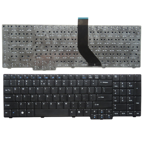 Nouveau clavier pour Acer pour Aspire 7330 7730 7730G 7730Z 7730ZG 7730G 7630 7630EZ 7630G noir clavier d'ordinateur portable américain ► Photo 1/2