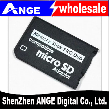 Adaptateur de carte Micro SD à carte MS Pro Duo, 50 pièces/lot, lecteur de carte TF, bâton de mémoire ► Photo 1/3
