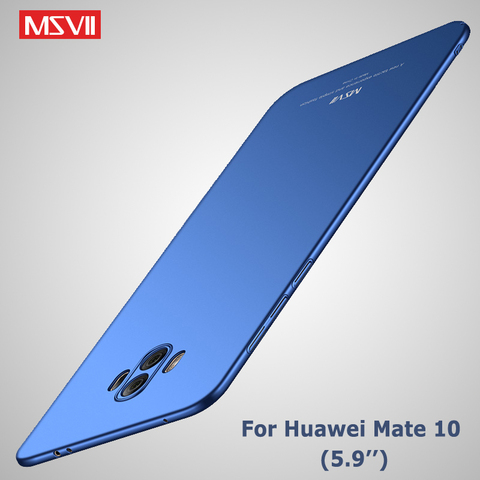 Msvii étuis pour Huawei Mate 10 housse étui Silm Coque Huawei Mate 10 Lite étui Mate10 Coque rigide pour Huawei Mate 10 étuis Pro ► Photo 1/6